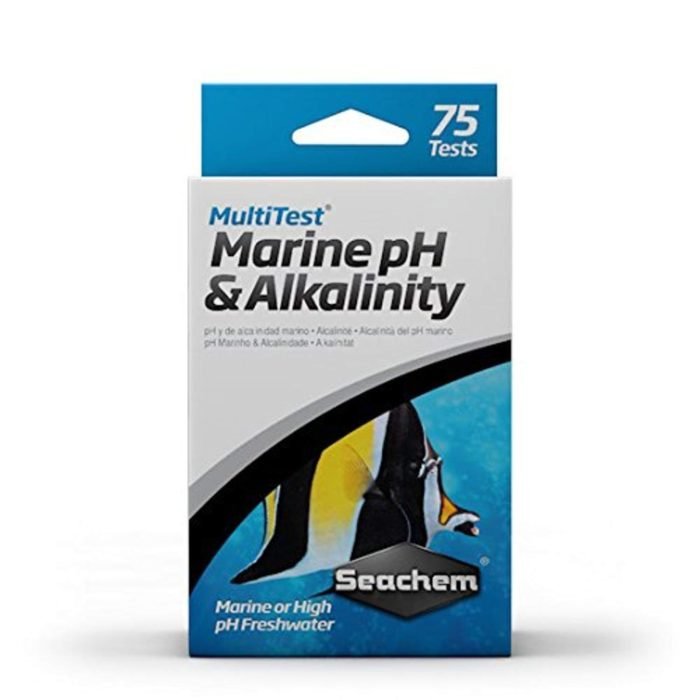 Seachem Reef Status Marine Ph - Alkalinity Test Kit Seachem