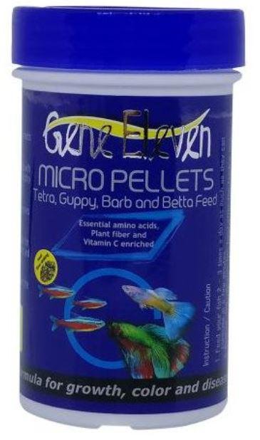 Ge -Micro Pellet For Guppies And Tetras 100Gm Aquatic Remedies
