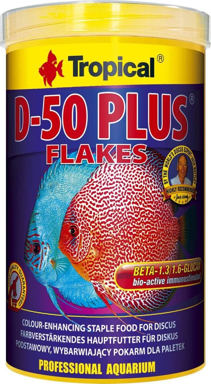 Tropical D-50 Plus Flakes Flakes 50 Gram Tropical