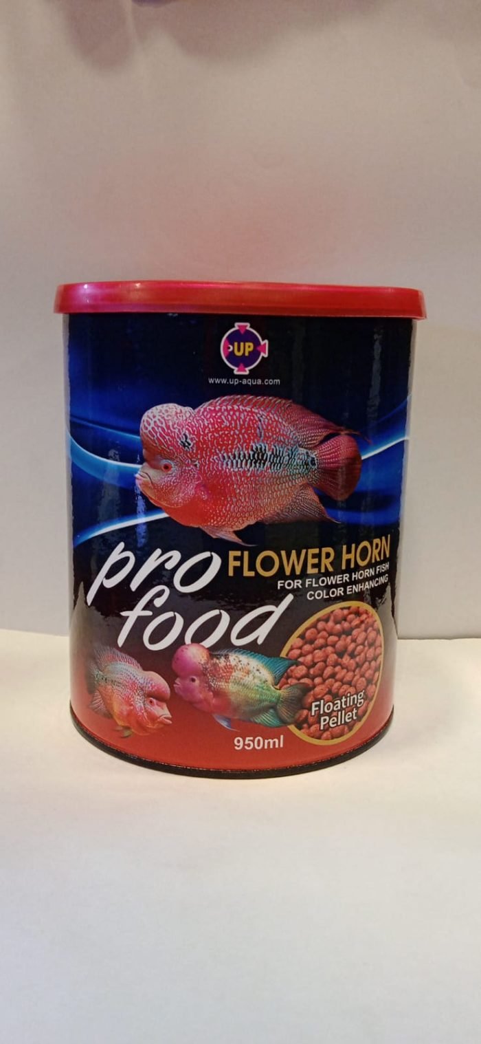 UPAQUA Pro Food for FlowerHorn Fishes 950ml UPAQUA
