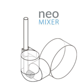 Aquario Neo Mixer L - Inline CO2 diffuser - 17 mm