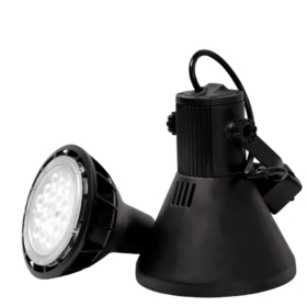 N10° Aditya Plant Track Lighting (Black)