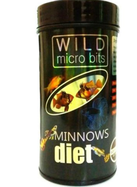 WILD Micro Bits – Minnows Diet | 100g Aquatic Remedies