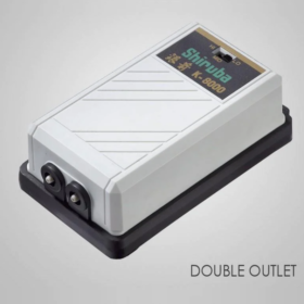 SHIRUBA K8000 2-Outlet Air Pump