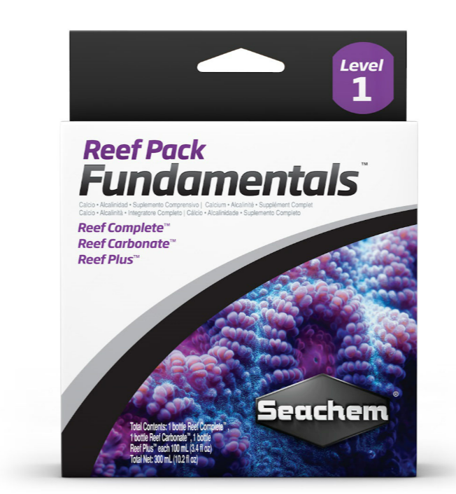 Seachem Reef Pack Fundamentals 3 -100ml Seachem