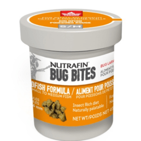 Fluval Bug Bites Goldfish Formula ? Small To Medium ? 1.4-1.6 Mm Granules ? 45 G