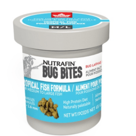 Fluval Bug Bites Tropical Formula ? Medium To Large ? 1.4-1.6 Mm Granules ? 45 G