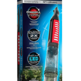 Fluval ProVAC Powered Aquarium Gravel Cleaner, Up To 10″+ (25 Cm+)
