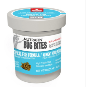 Fluval Bug Bites Tropical Formula ? Small To Medium ? 0.7-1.0 Mm Granules ? 45 G
