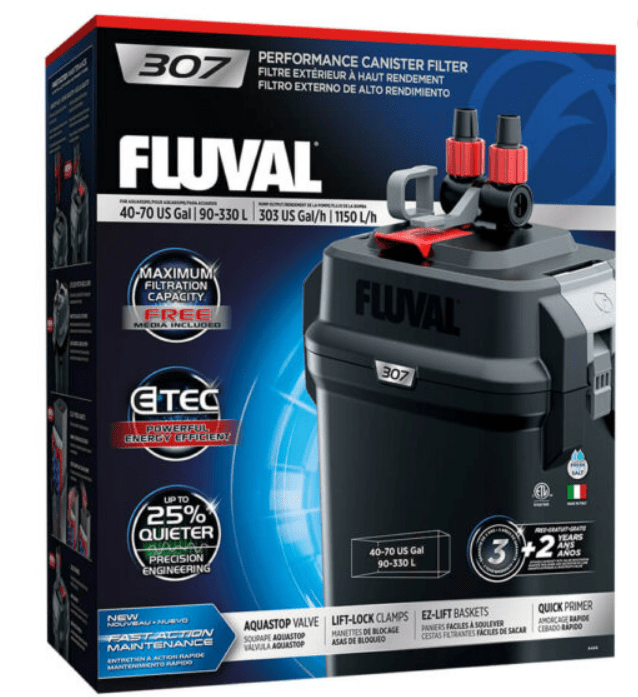307 Performance Canister Filter Up To 70 US Gal (330 L) Fluval