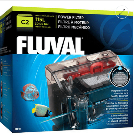 C2 Power Filter, Up To 30 US Gal (115 L) Fluval