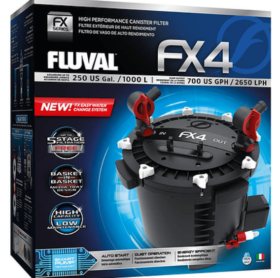 FX4 High Performance Canister Filter, Up To 250 US Gal (1000 L) Fluval