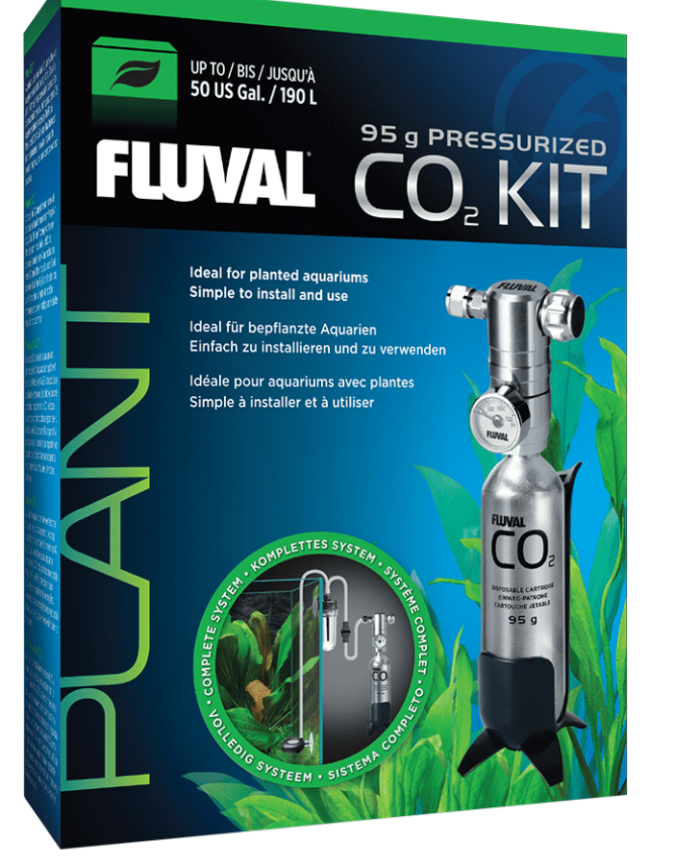 Pressurized CO2 Kit (95 G), Up To 50 US Gal (190 L) Fluval