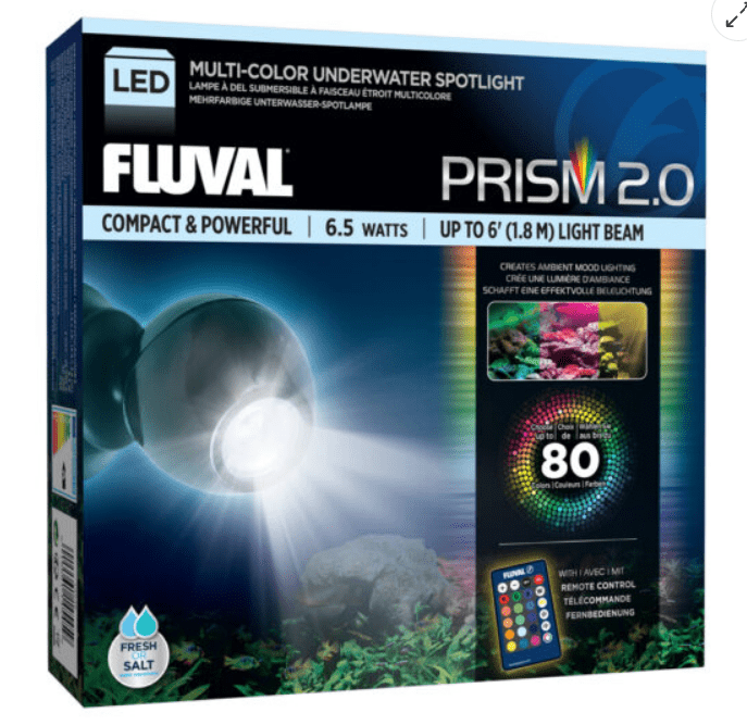 Prism Multi-Color Underwater Spotlight LED, 6.5 W Fluval