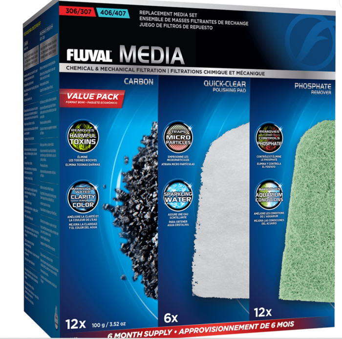 FLUVAL 306/307, 406/407 Media Value Pack Fluval