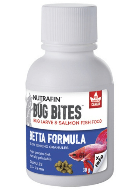 Fluval Bug Bites Betta Formula ? 0.5 ? 1.5 Mm Granules ? 30 G (1.0 Oz) Fluval