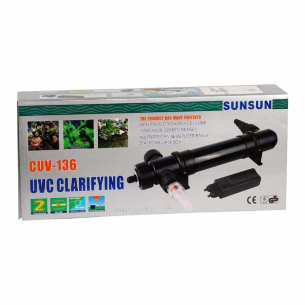 Sunsun UVC Clarifying Light CUV-136 for Pond