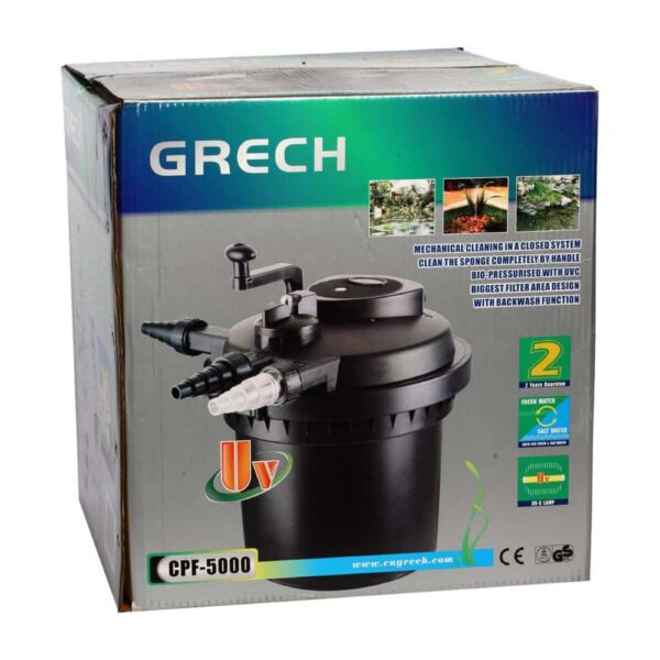 SunSun Grech CPF-5000 Pond Filter With UV