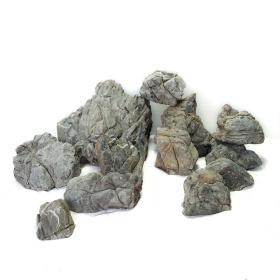 Aquarium Rock Blackish Lichen Stone 20kg
