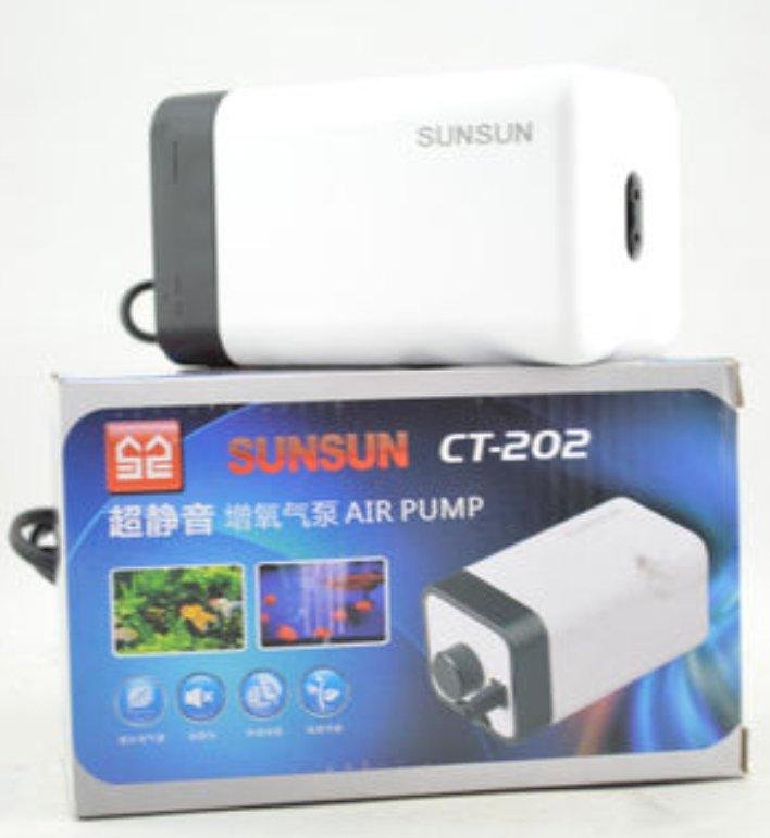 Sunsun Air Pump CT-202 Two Way Silent Pump Sunsun