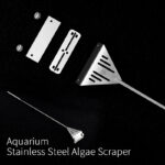 WeekAqua Stainless Steel Algae Scraper