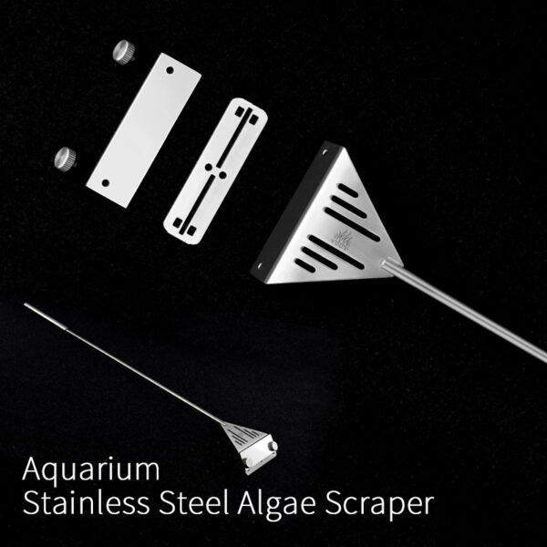 WeekAqua Stainless Steel Algae Scraper